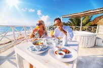 Breakfast at our terrace