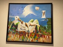 Funny artwork in our room