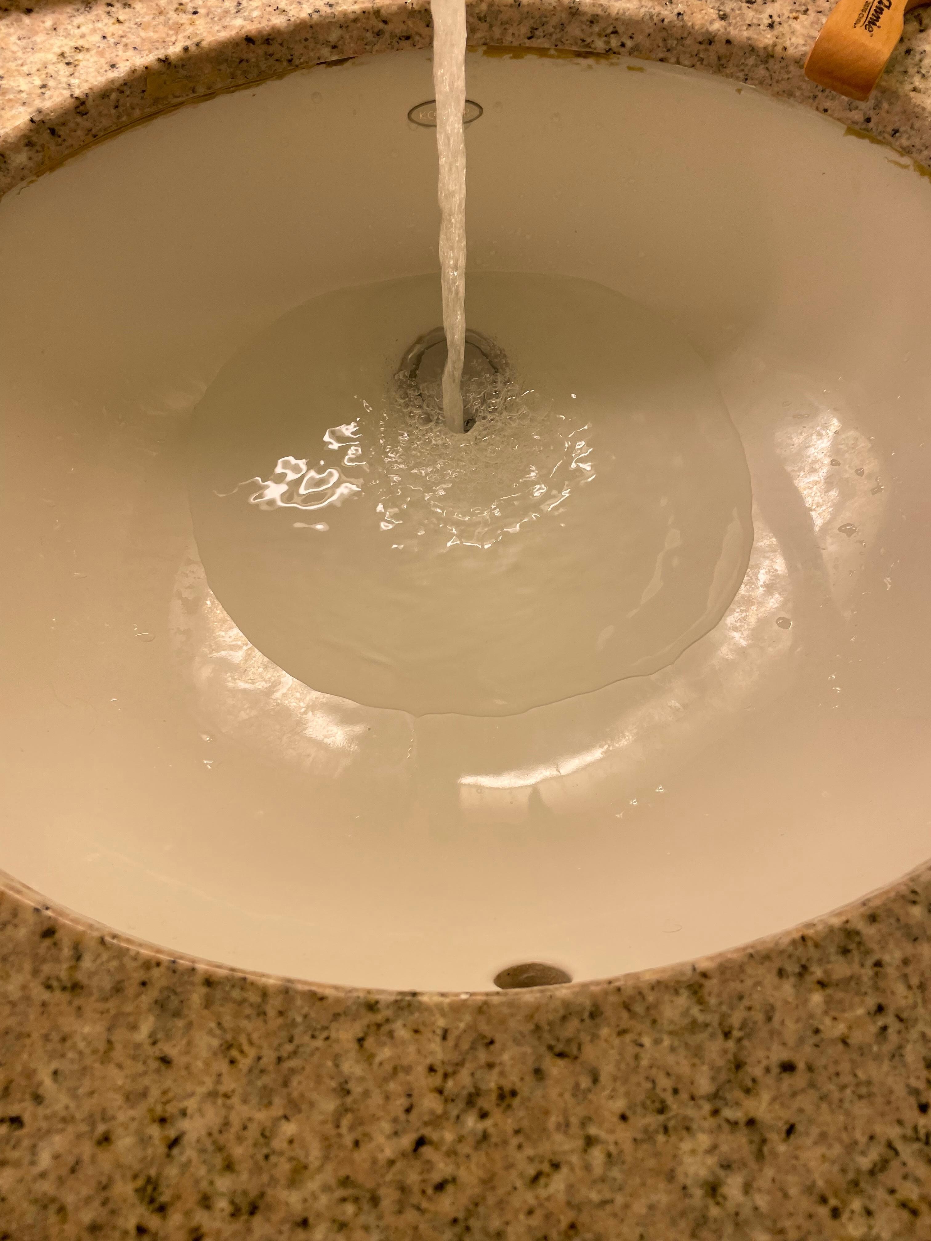 Sink drains very slowly