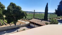 Vue de la chambre et terrasse