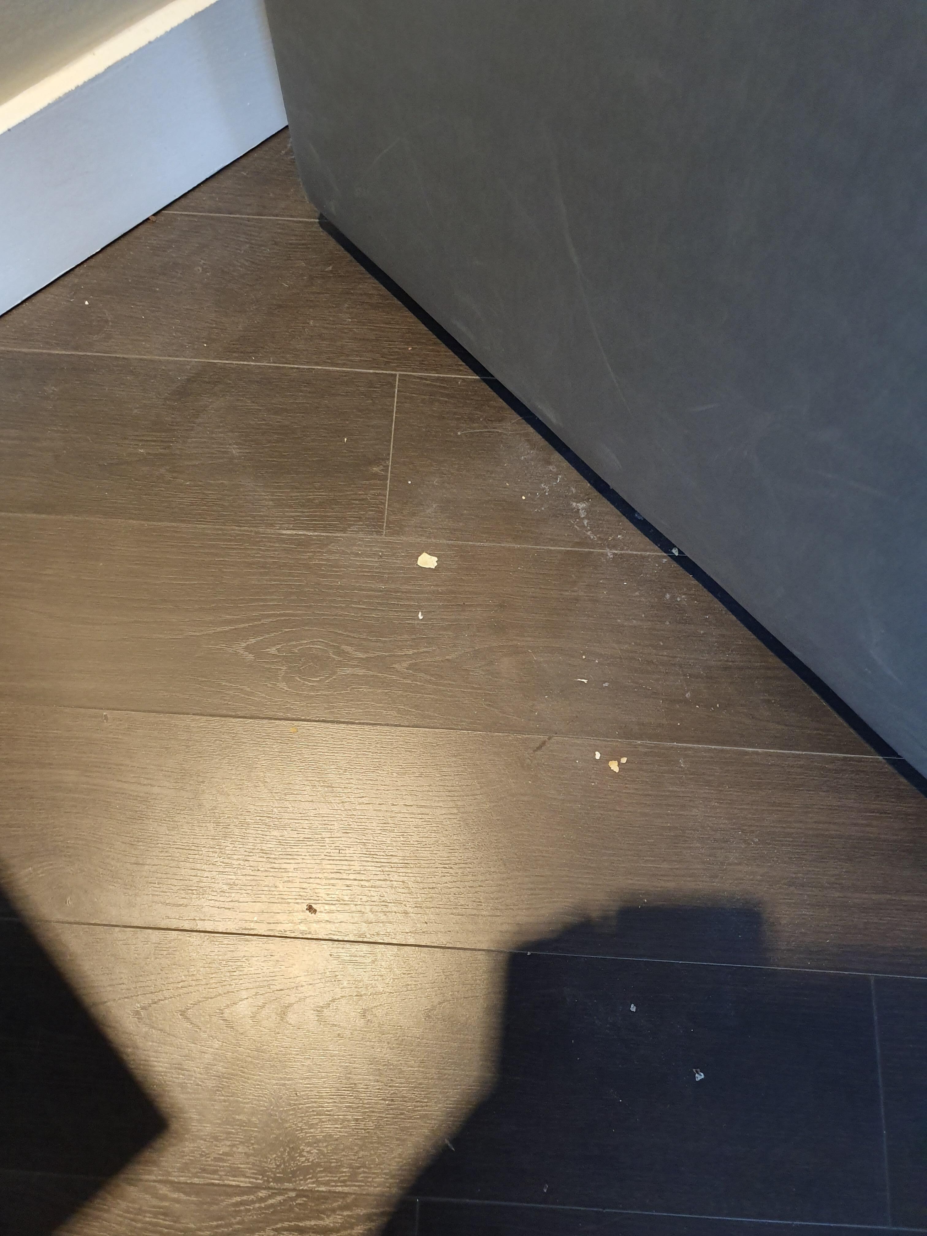 Dammigt som bara den bredvid soffan