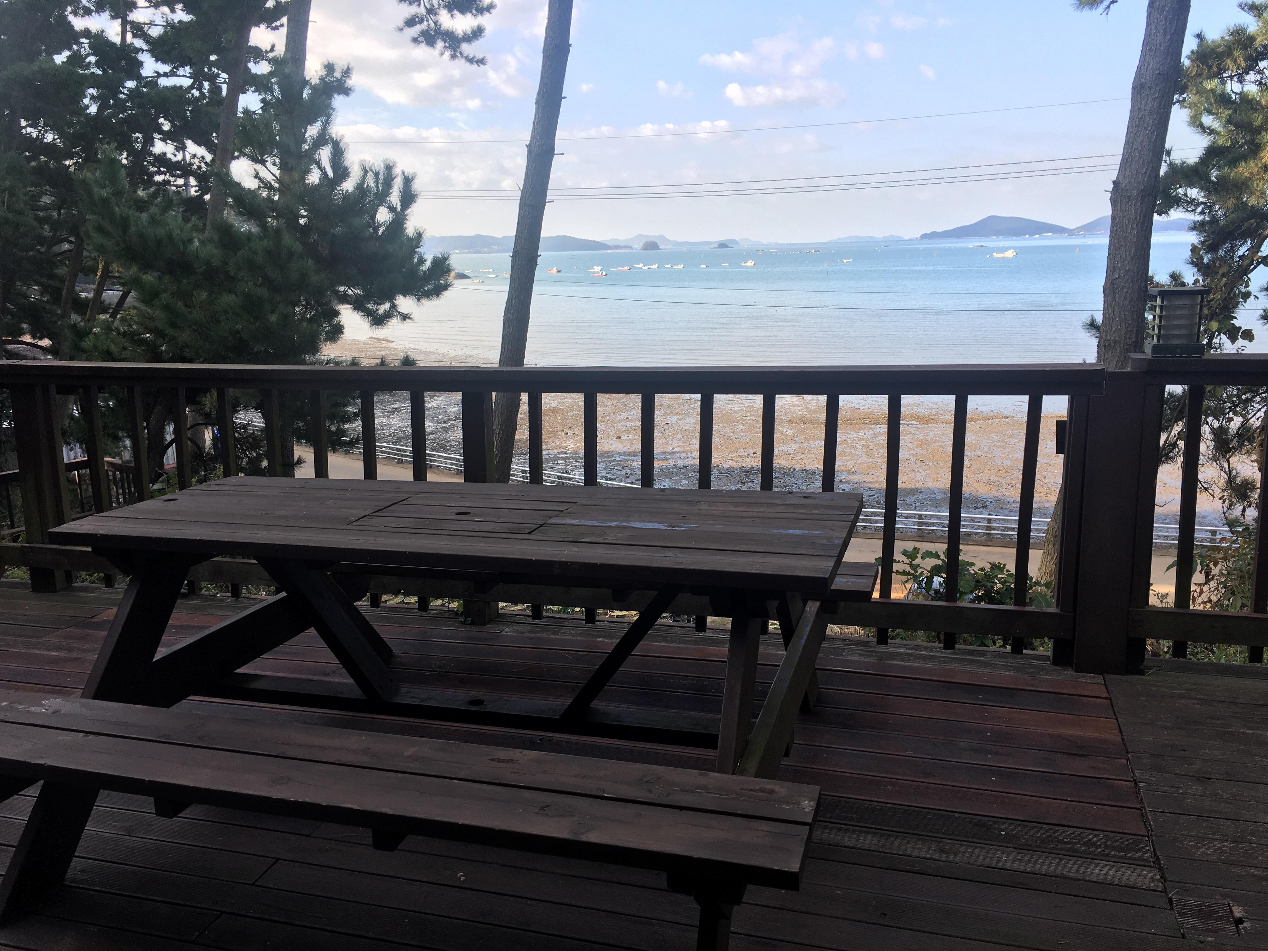 민들레 객실 테라스