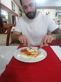 Delicious breakfast, wide verity