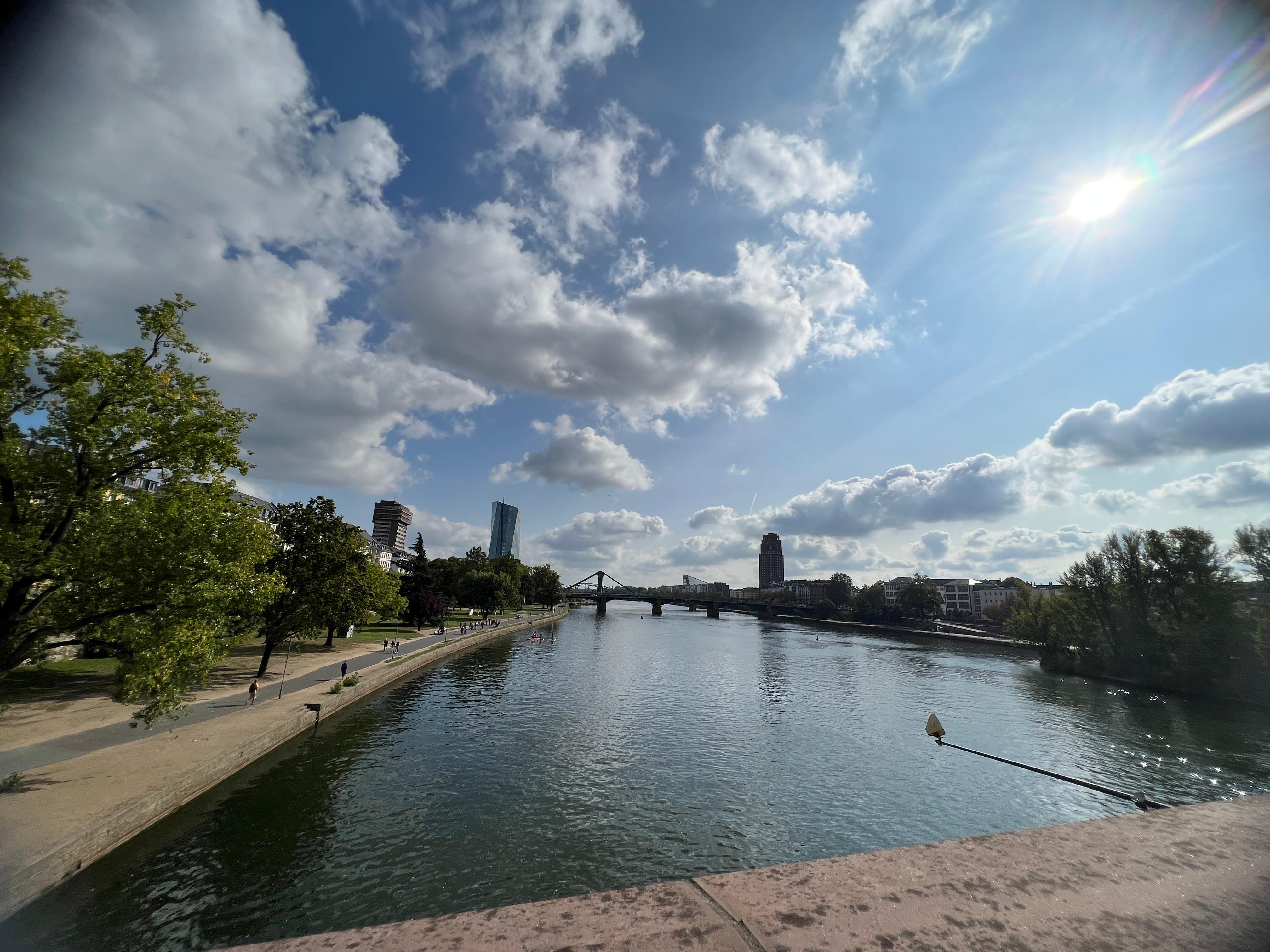 Bridge over Main close to hotel