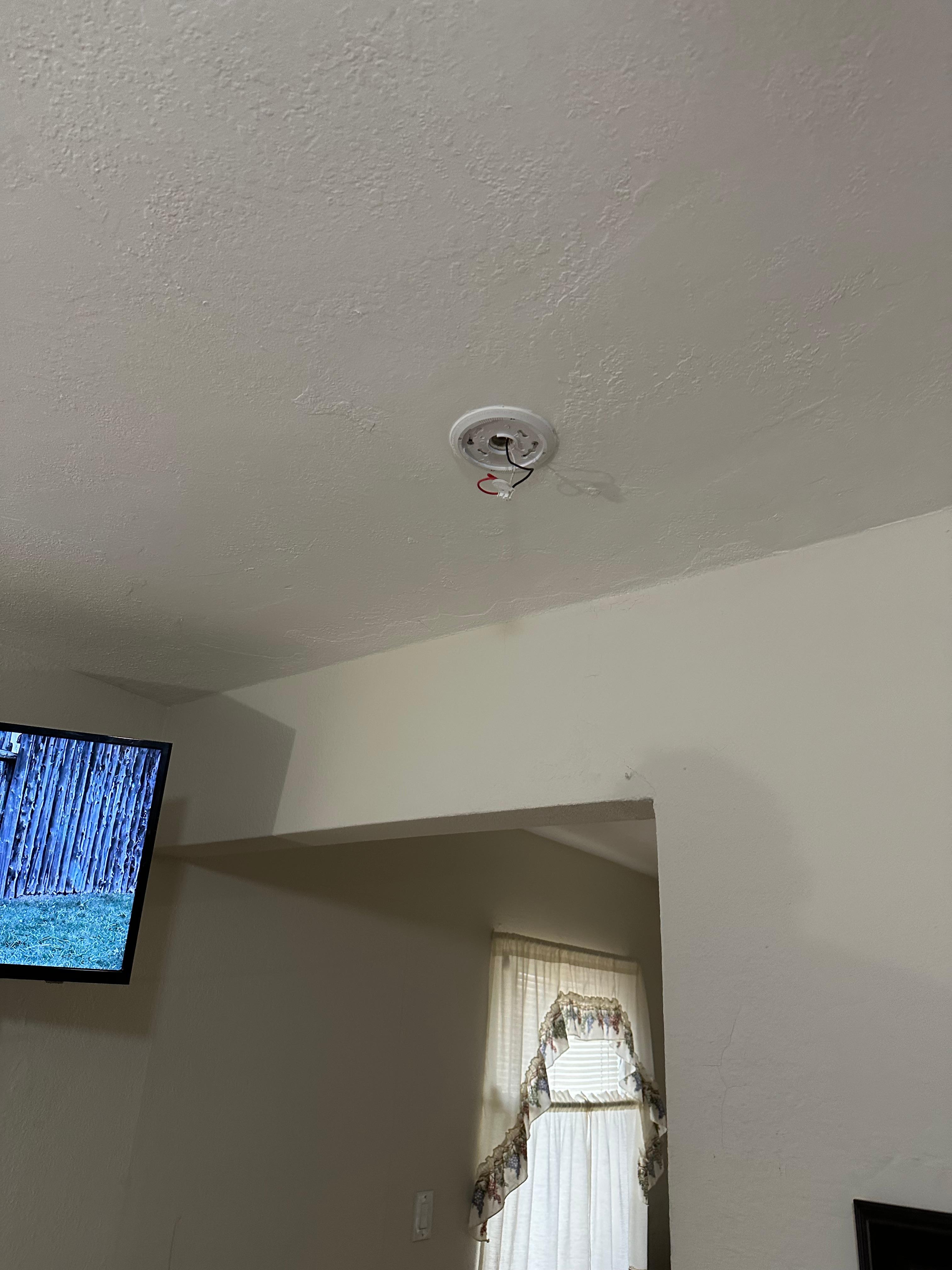 Missing smoke detector