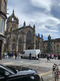 St Giles church in the High St of Edinburgh.