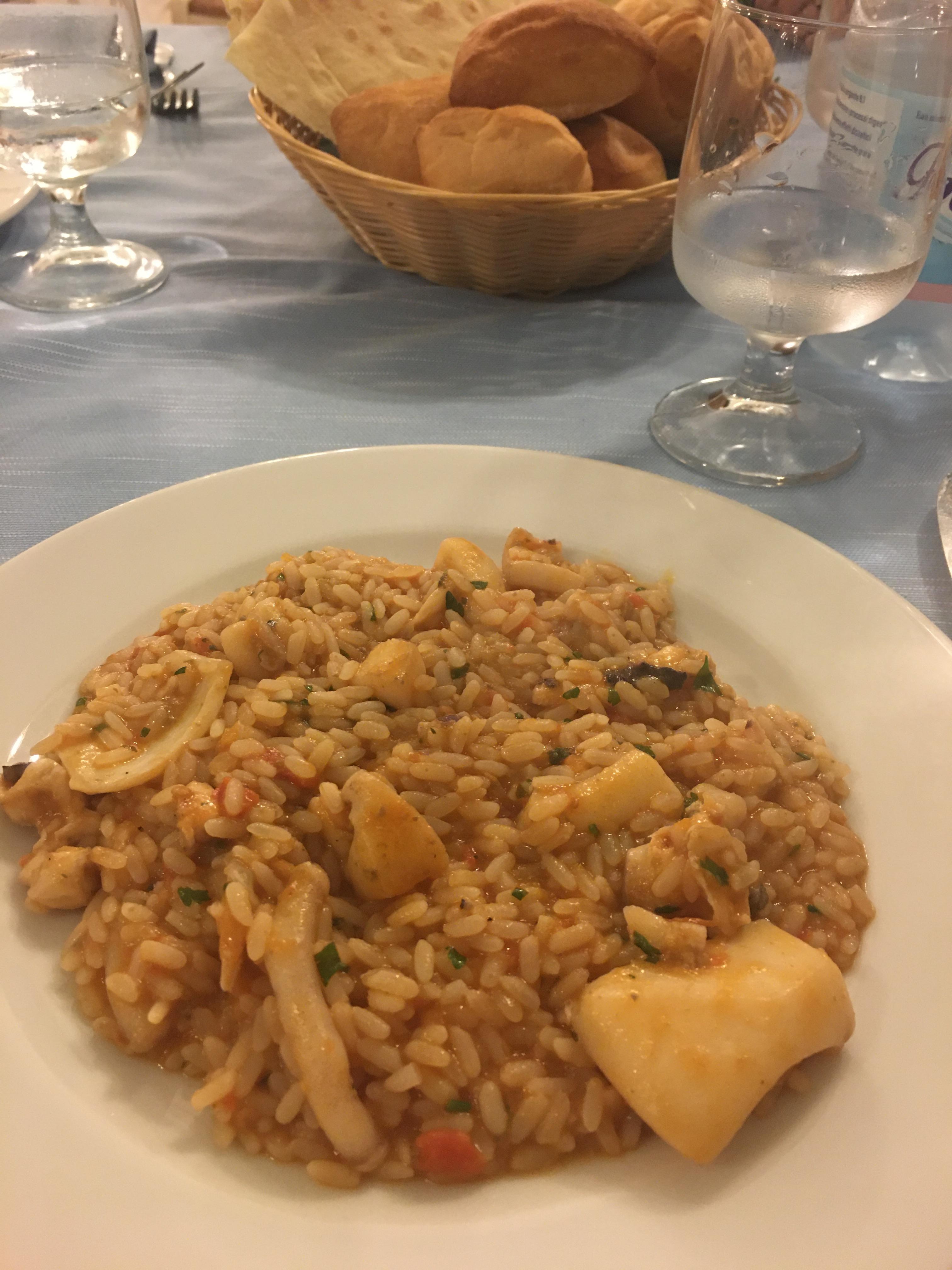 Ottimo risotto al ragù di seppie fresche