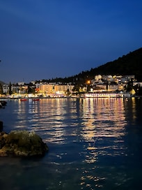 View back on property from promenade