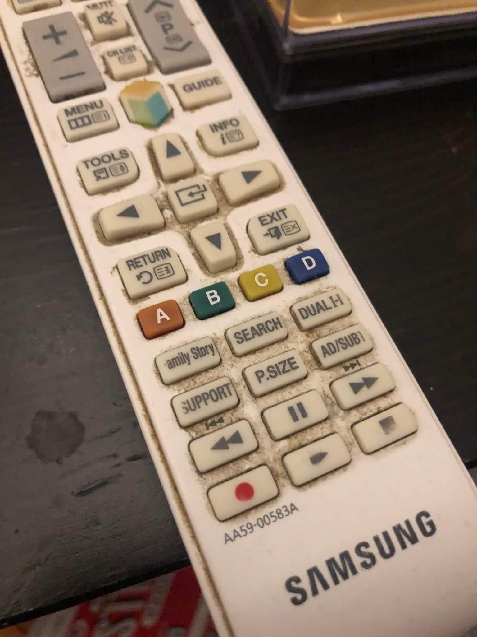 The beautiful remote