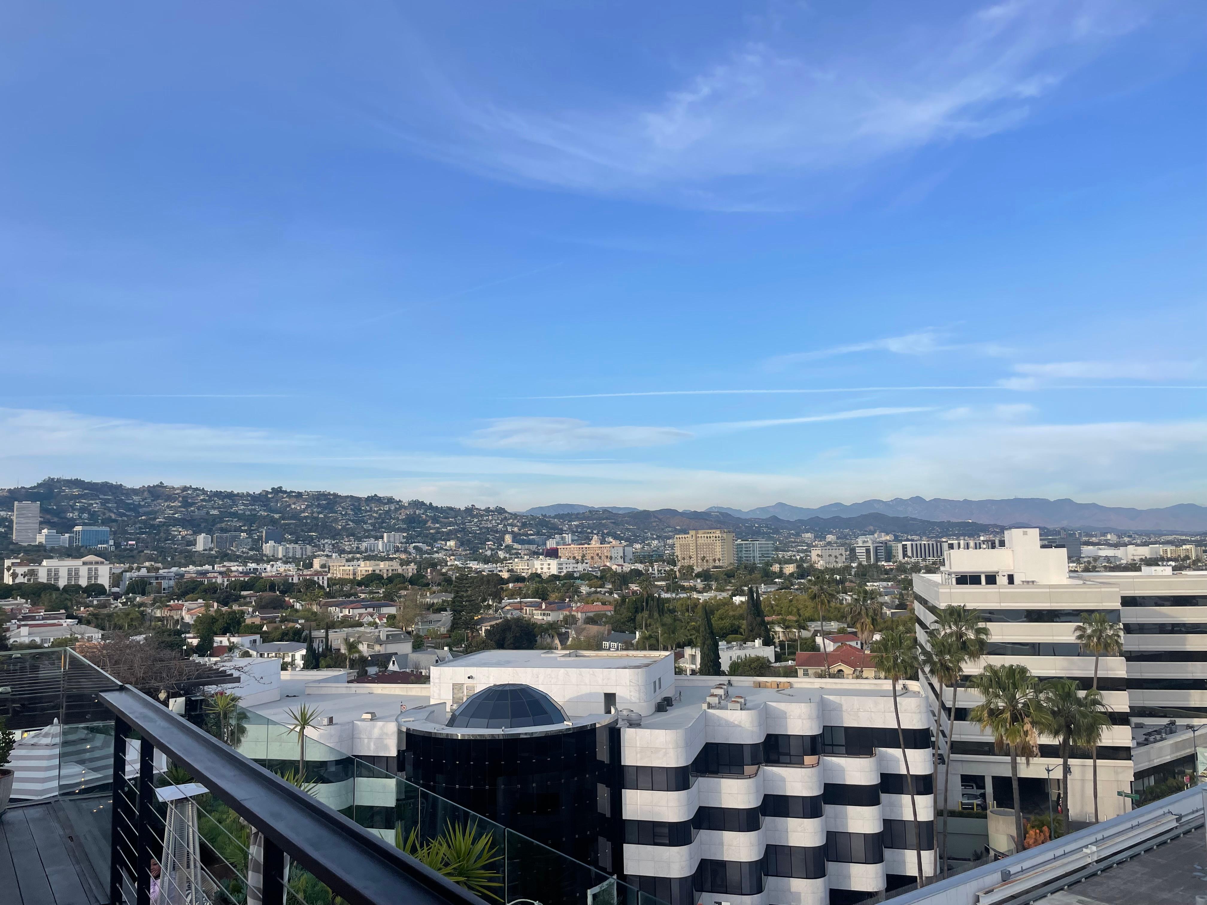 Great view from the rooftop