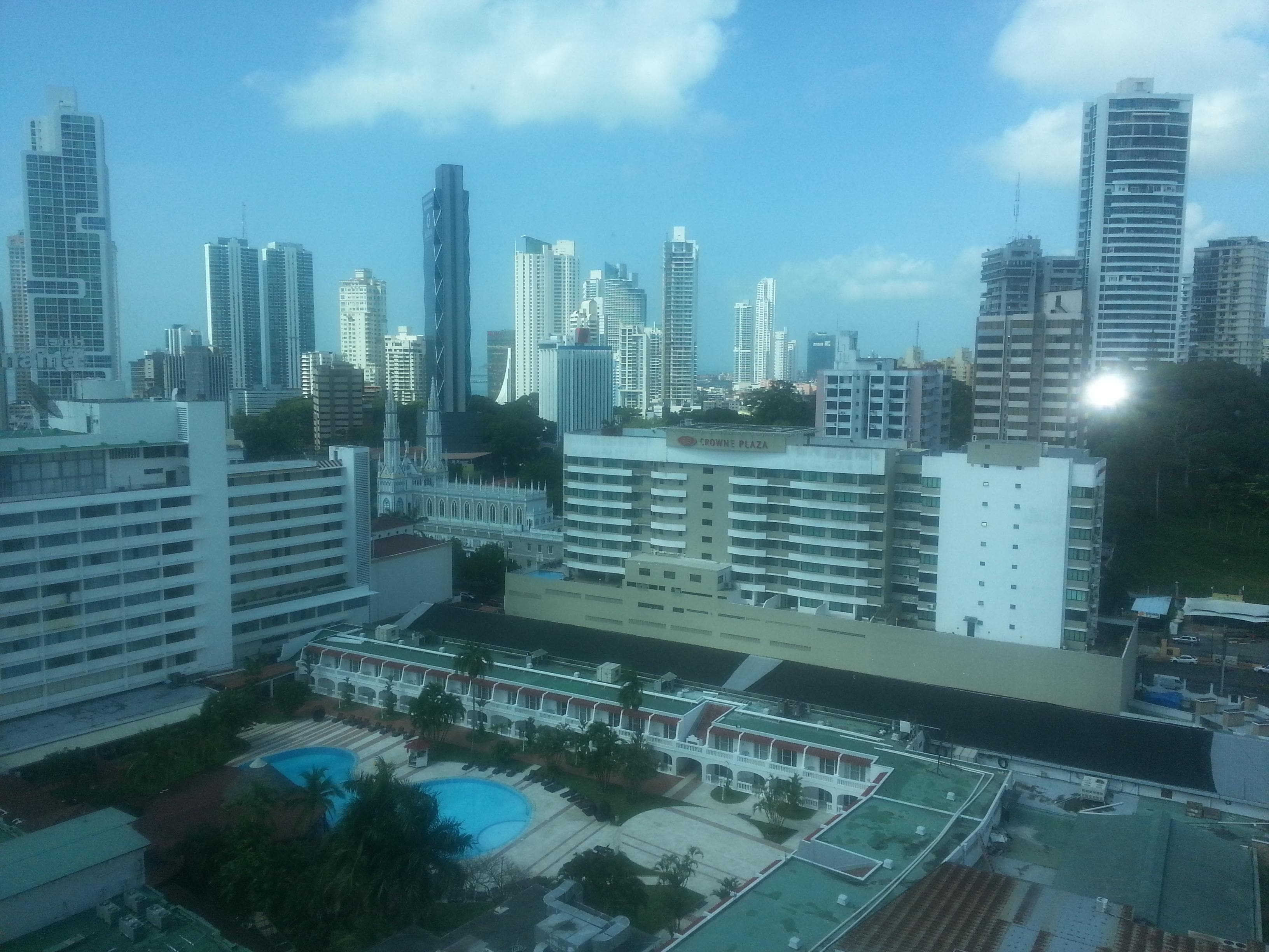 Panama City from my hotel window.