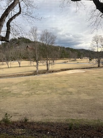 View of the course & Mountains