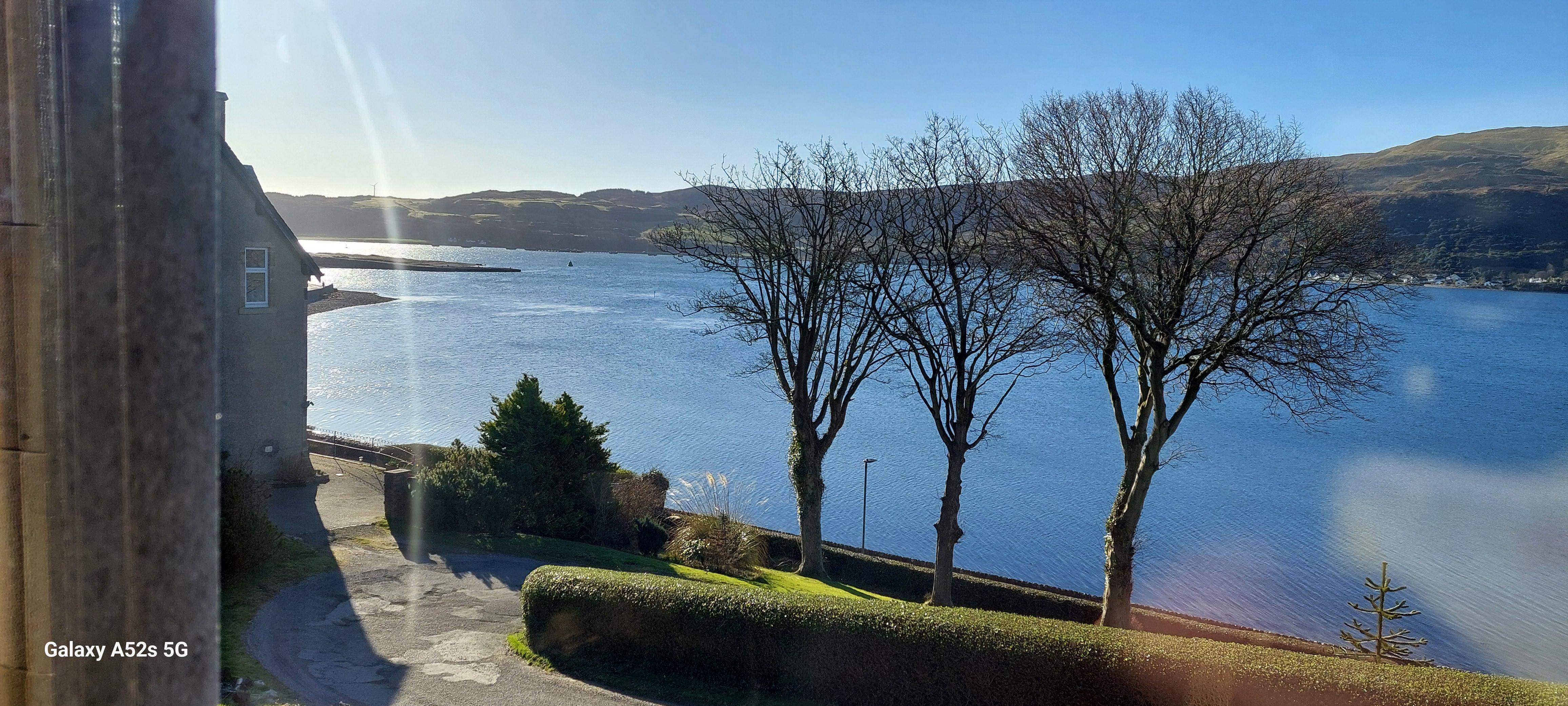 View from dining room