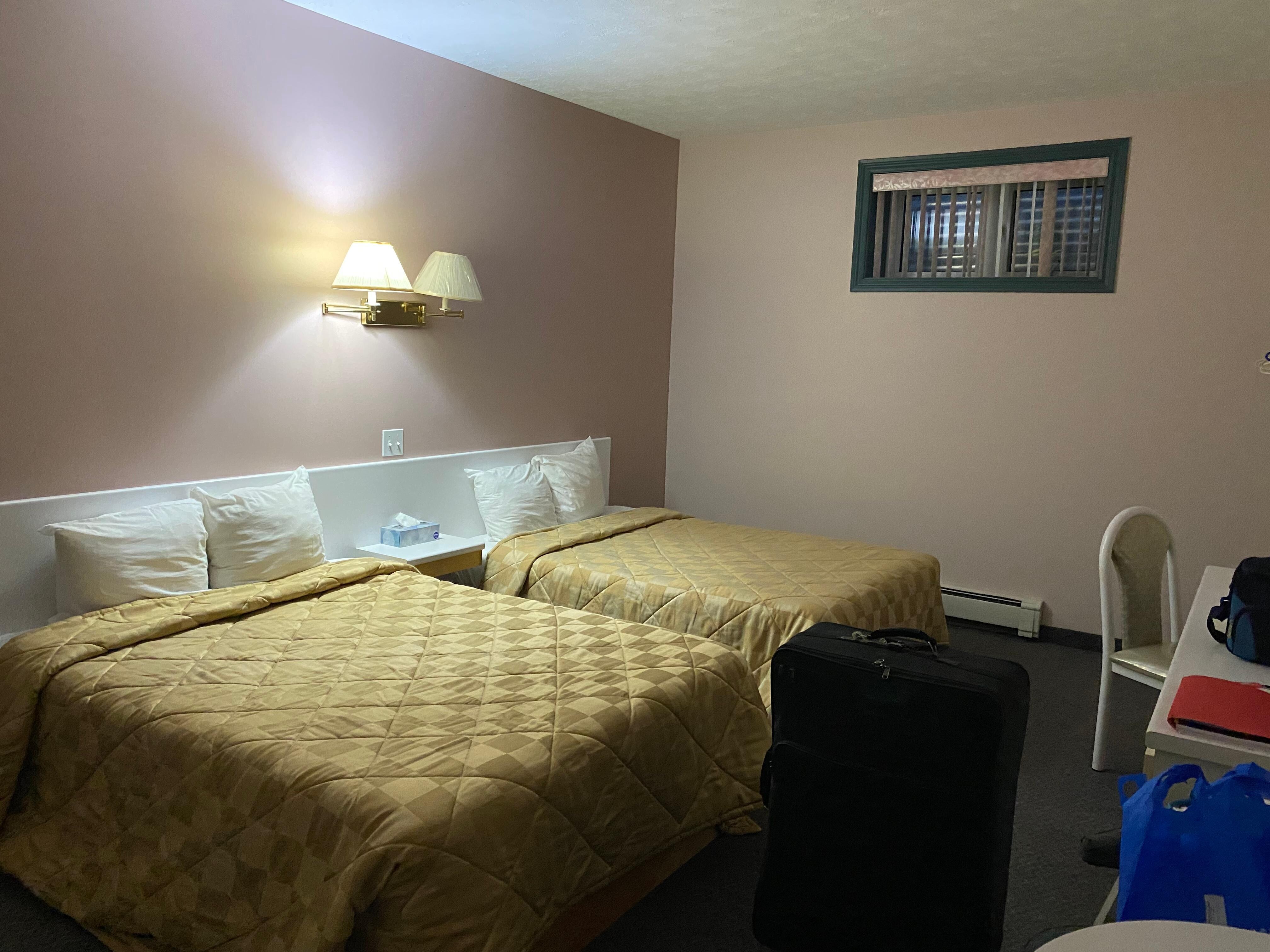 Room was cold no electronics not for the price terrible not worth the price 
