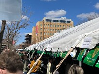 St Patrick’s Day near the hotel