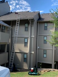 Roofing noise included.. no extra charge. Is this really a vacation???