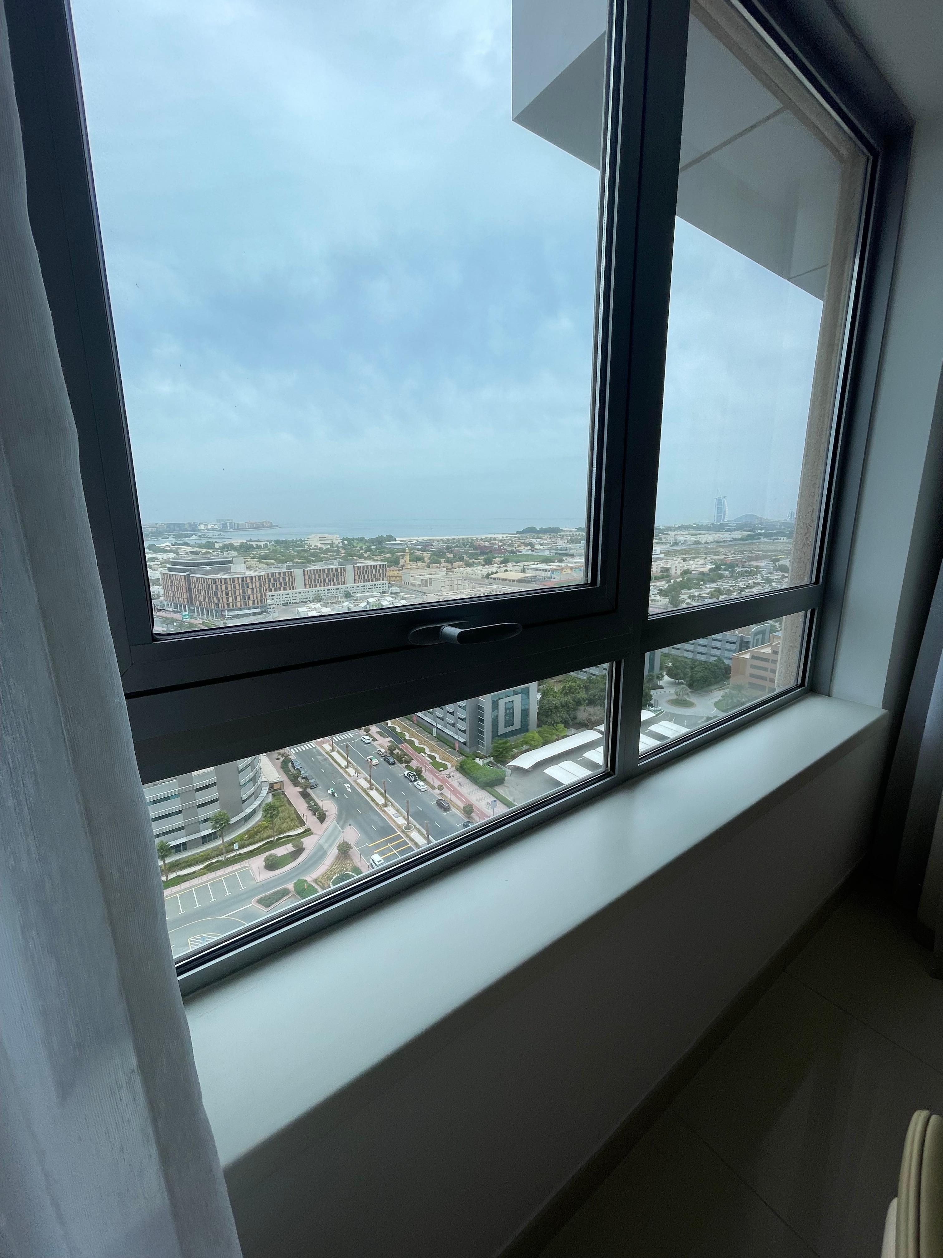 View from the lounge window