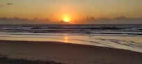 Nascer do sol ainda de pijama...aqui temos kkk