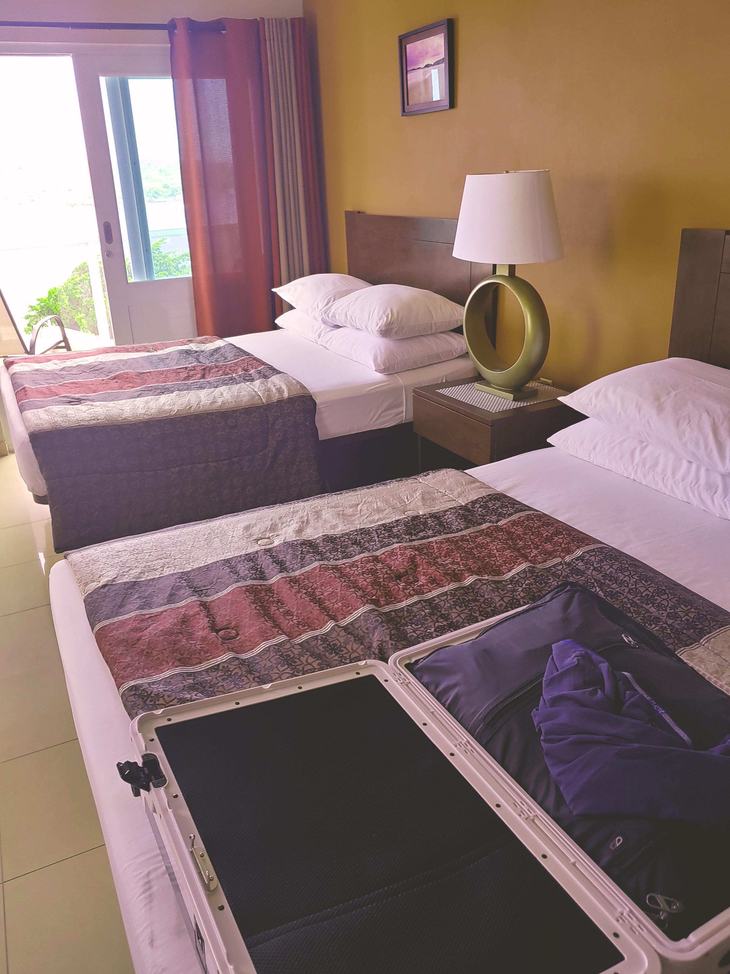 Two full size beds