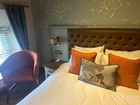 With main room lights on