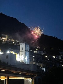 The church and regular fireworks to make your stay magical.