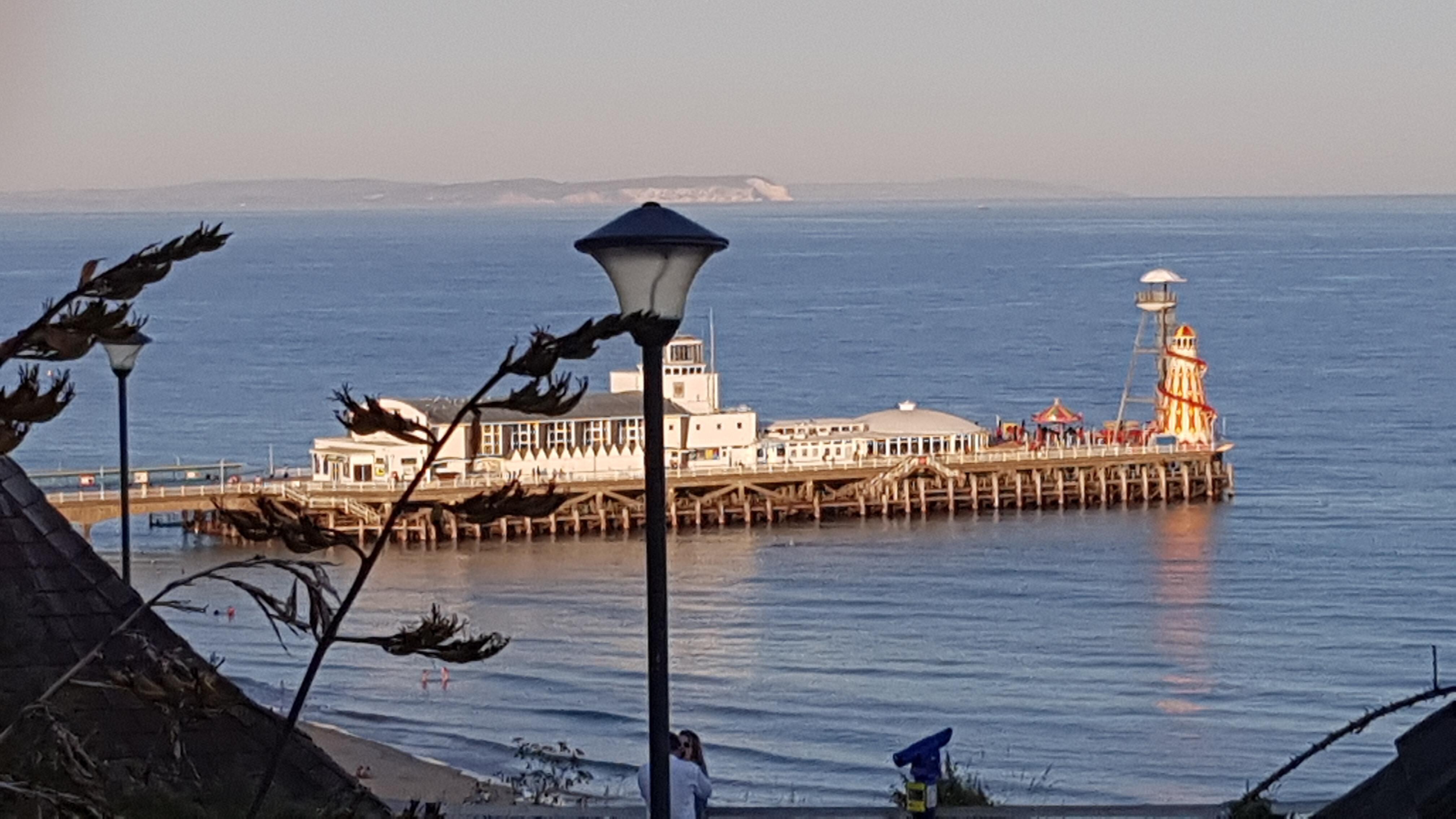 Pier from front garden