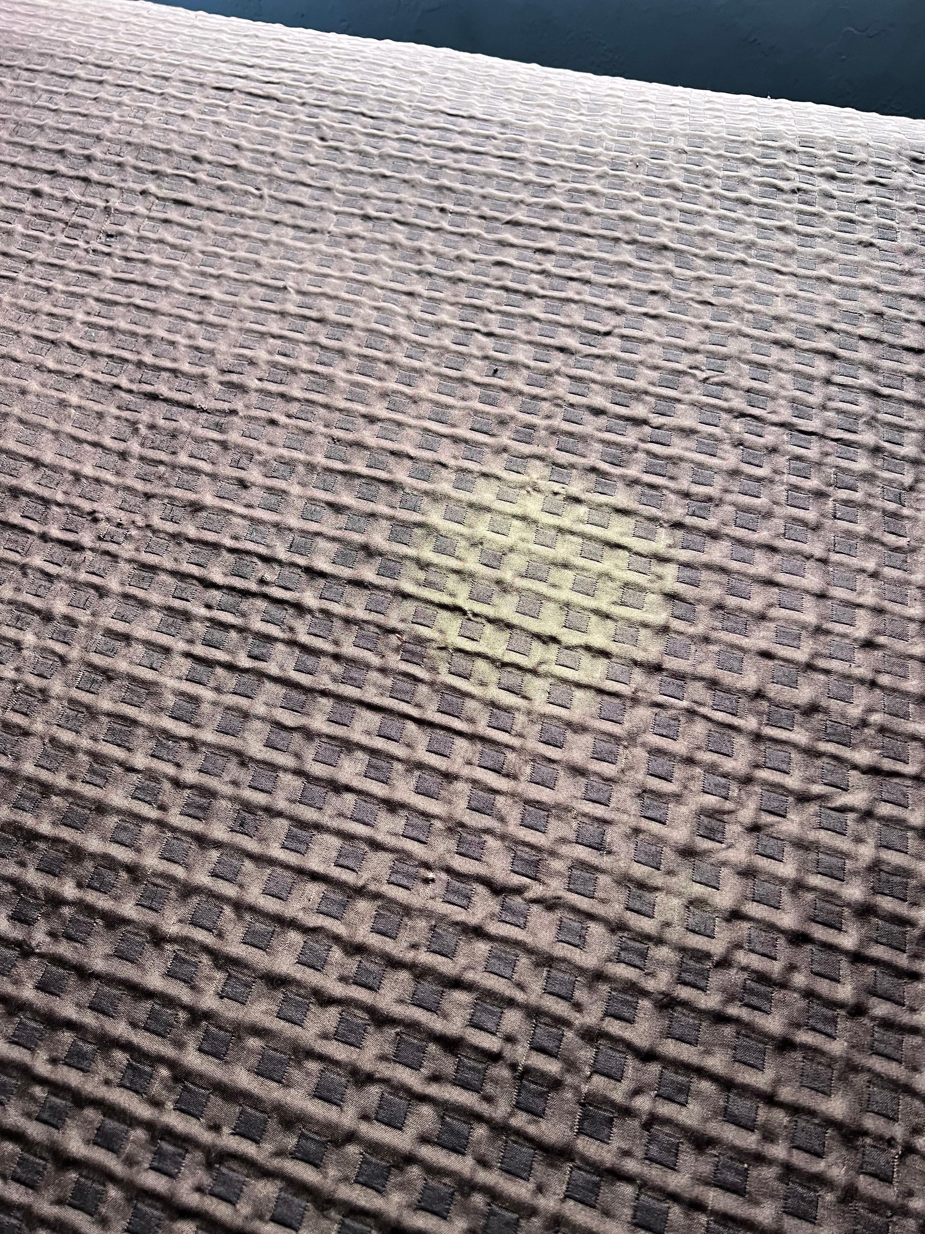 Huge stain on bed 