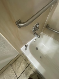 Shower knob came off while in the shower.