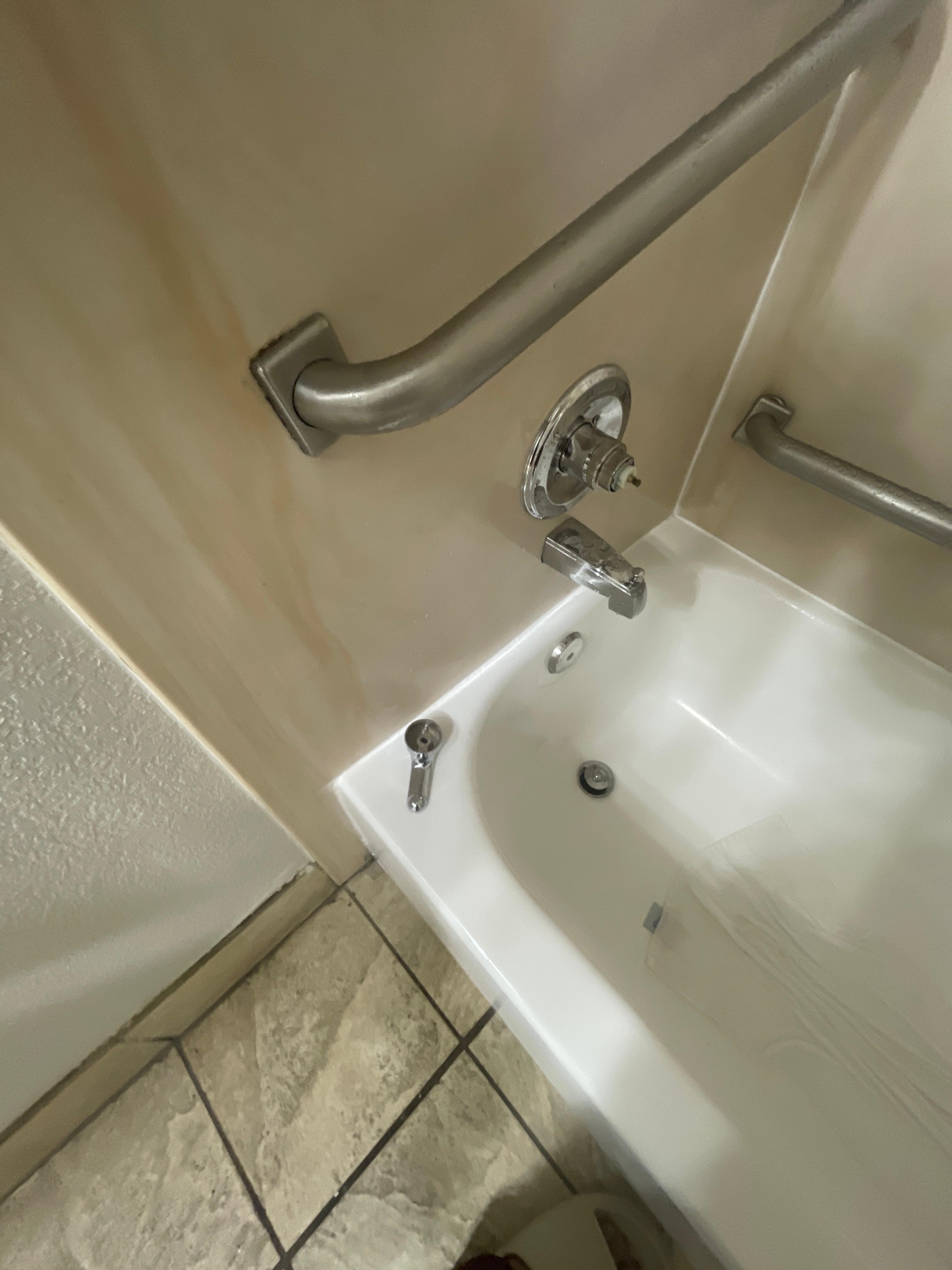 Shower knob came off while in the shower.