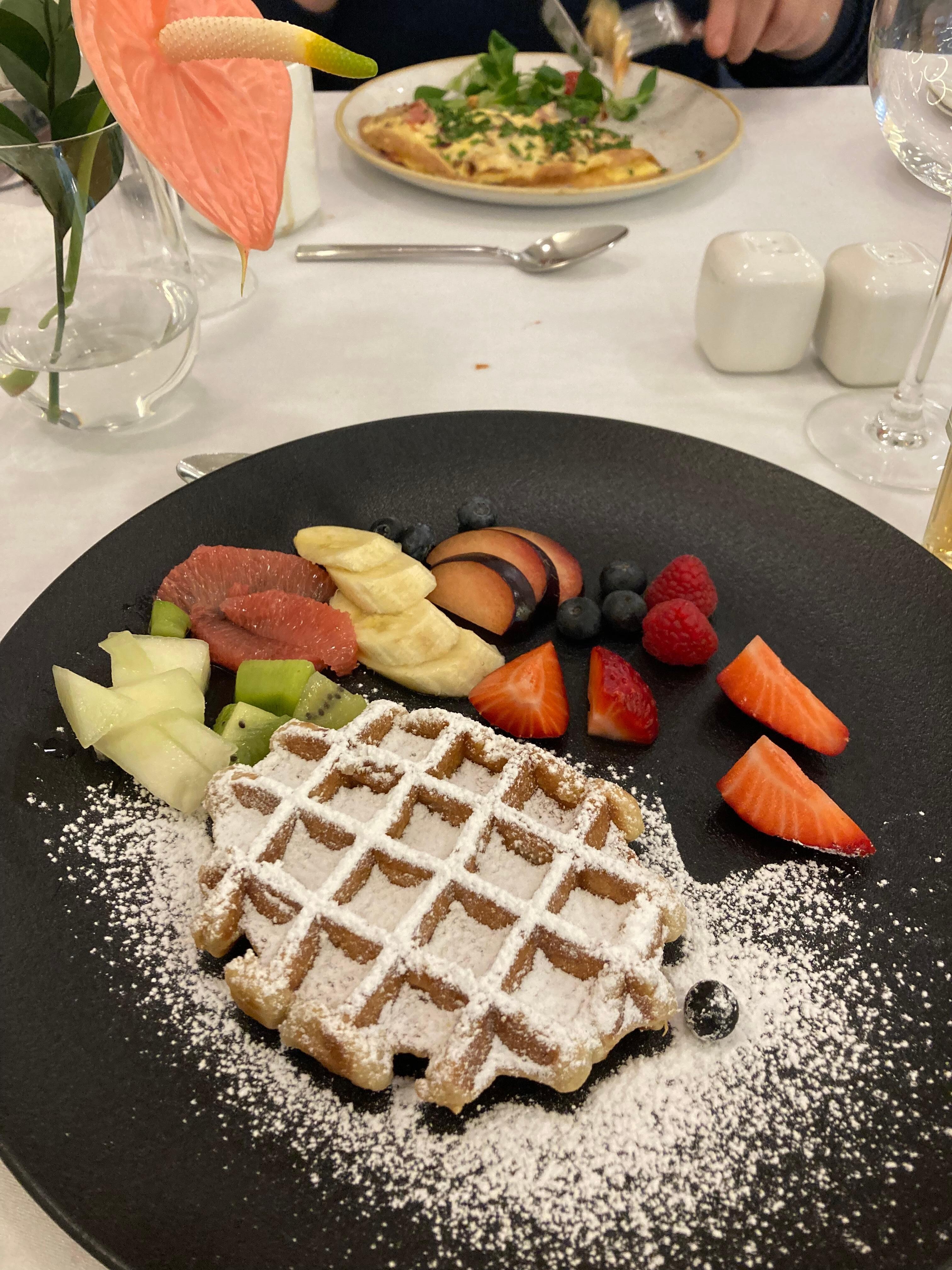 Lots of choice at breakfast