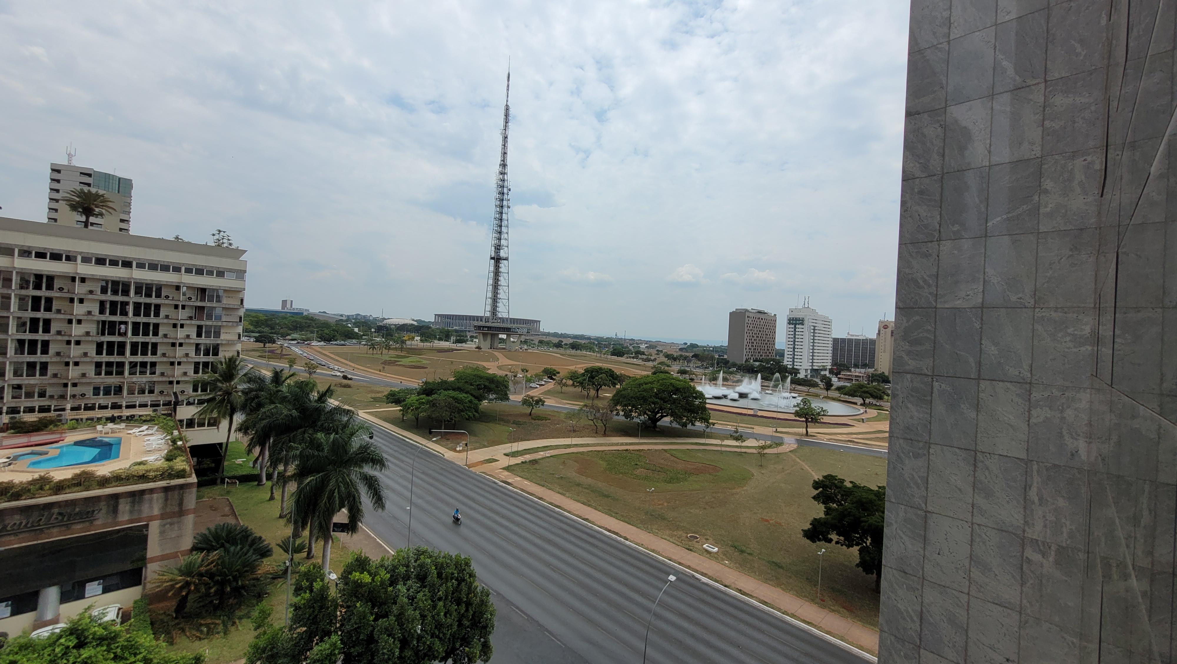 The view of the TV Tower from our room (you can go up to a platform on the TV Tower!)