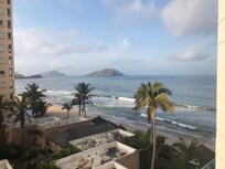 This is the view from my partial ocean view room.