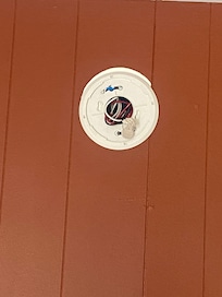 Fire detector never replaced or reinstalled.
