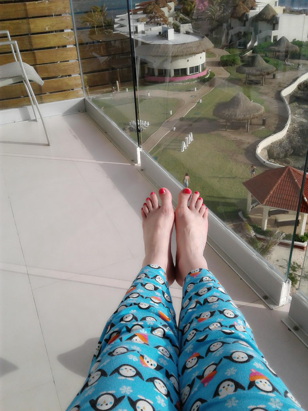 View from balcony