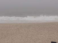 The beach.
None