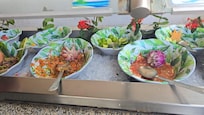 Comida bastante escasa y de mal sabor