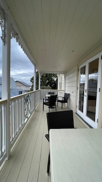 Balcony of the main building