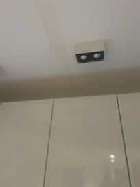 Water running down the ceiling and back of cabinets! No call back or response from the company!