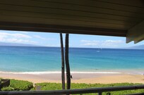 Blick vom Balkon