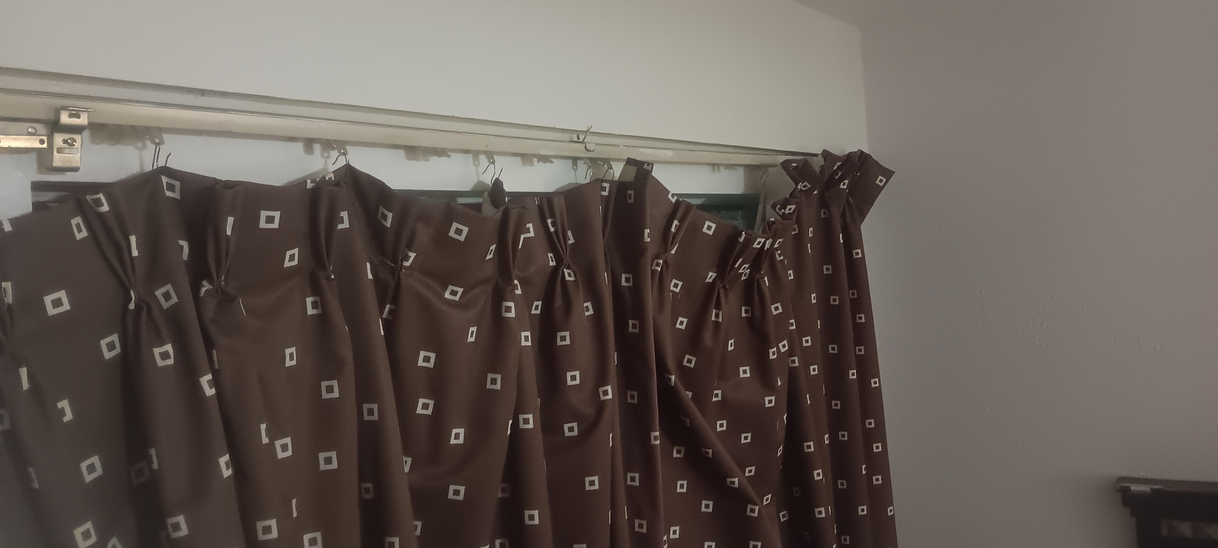 Missing hangers on curtains