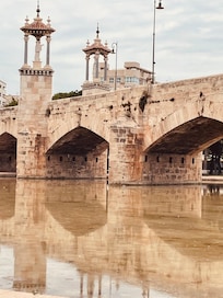 Toller Park auf dem Weg in die Stadt