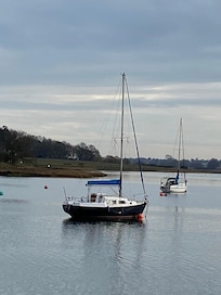 View of the river looking towards Sutton Hoo
