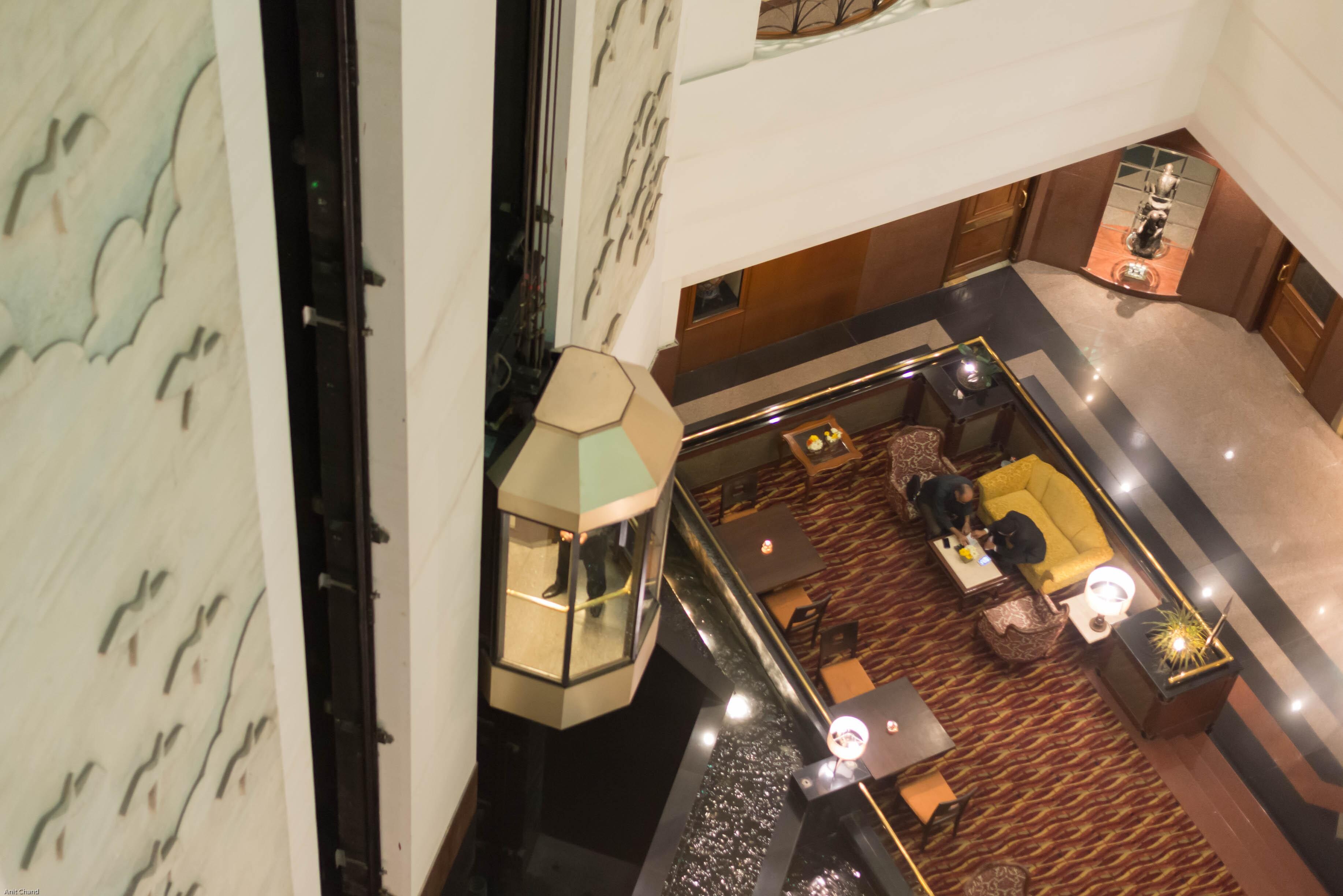 Lobby view from Floor 5