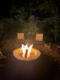 Bring stuff to roast marshmallows.