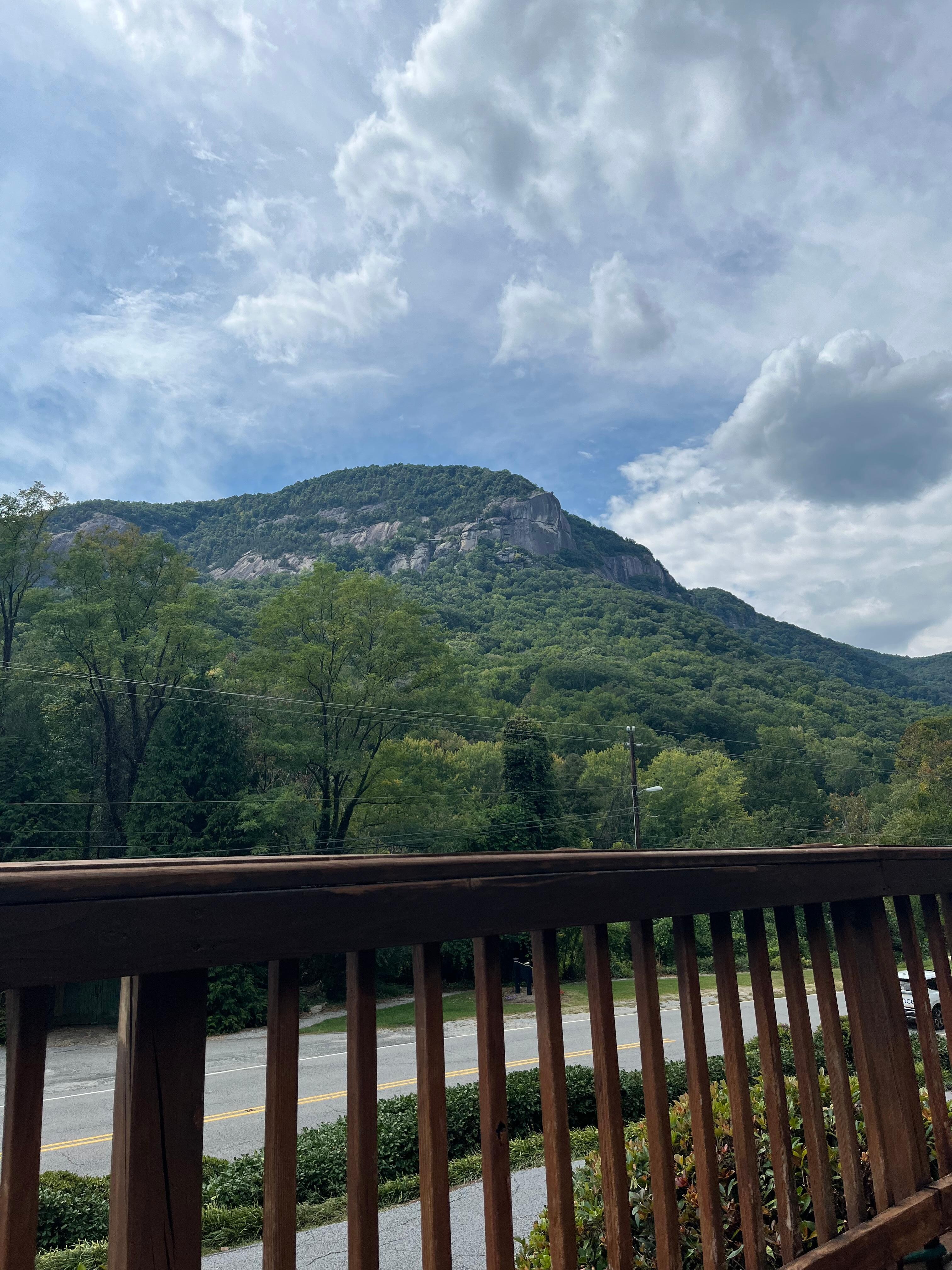 View from porch