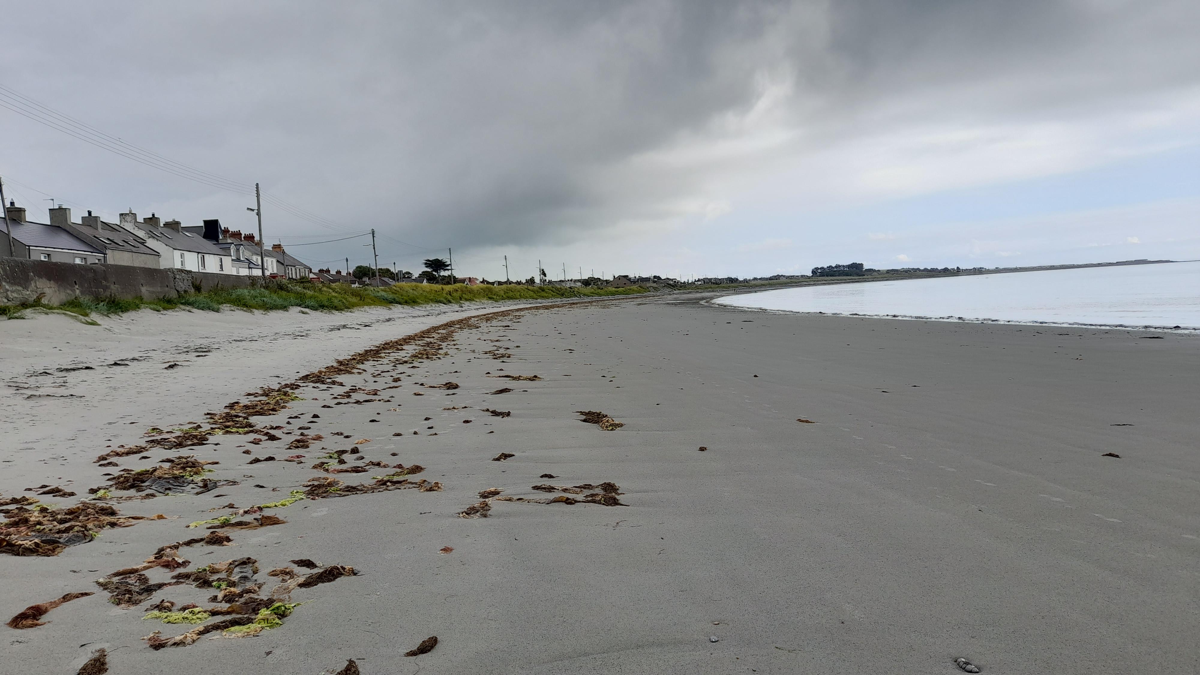 Beach in front of property 