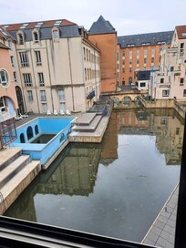 Blick vom Hotelzimmer
