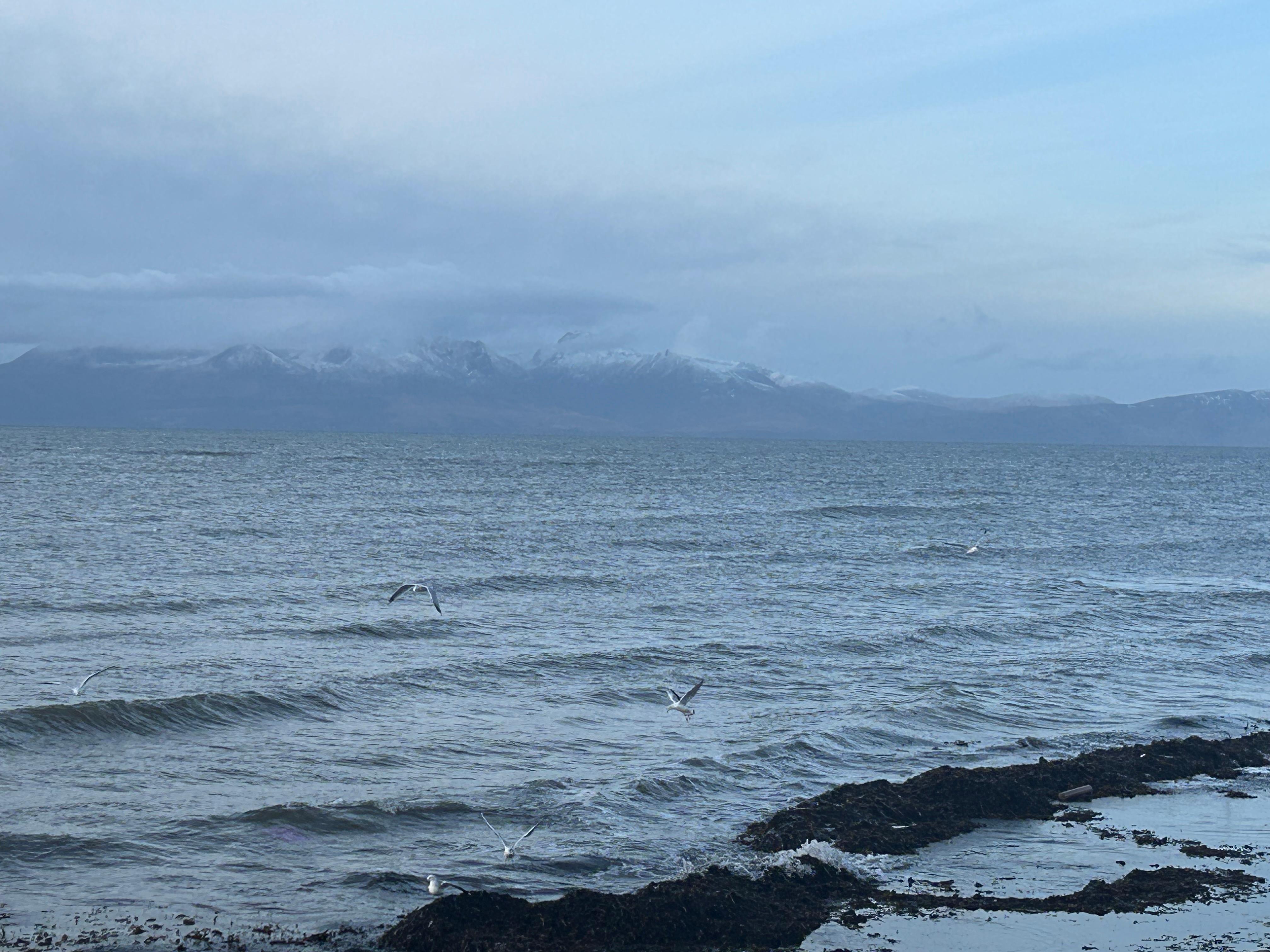 Snow on Arran 