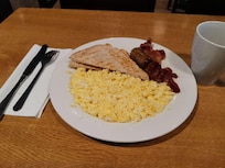 Breakfast is amazing