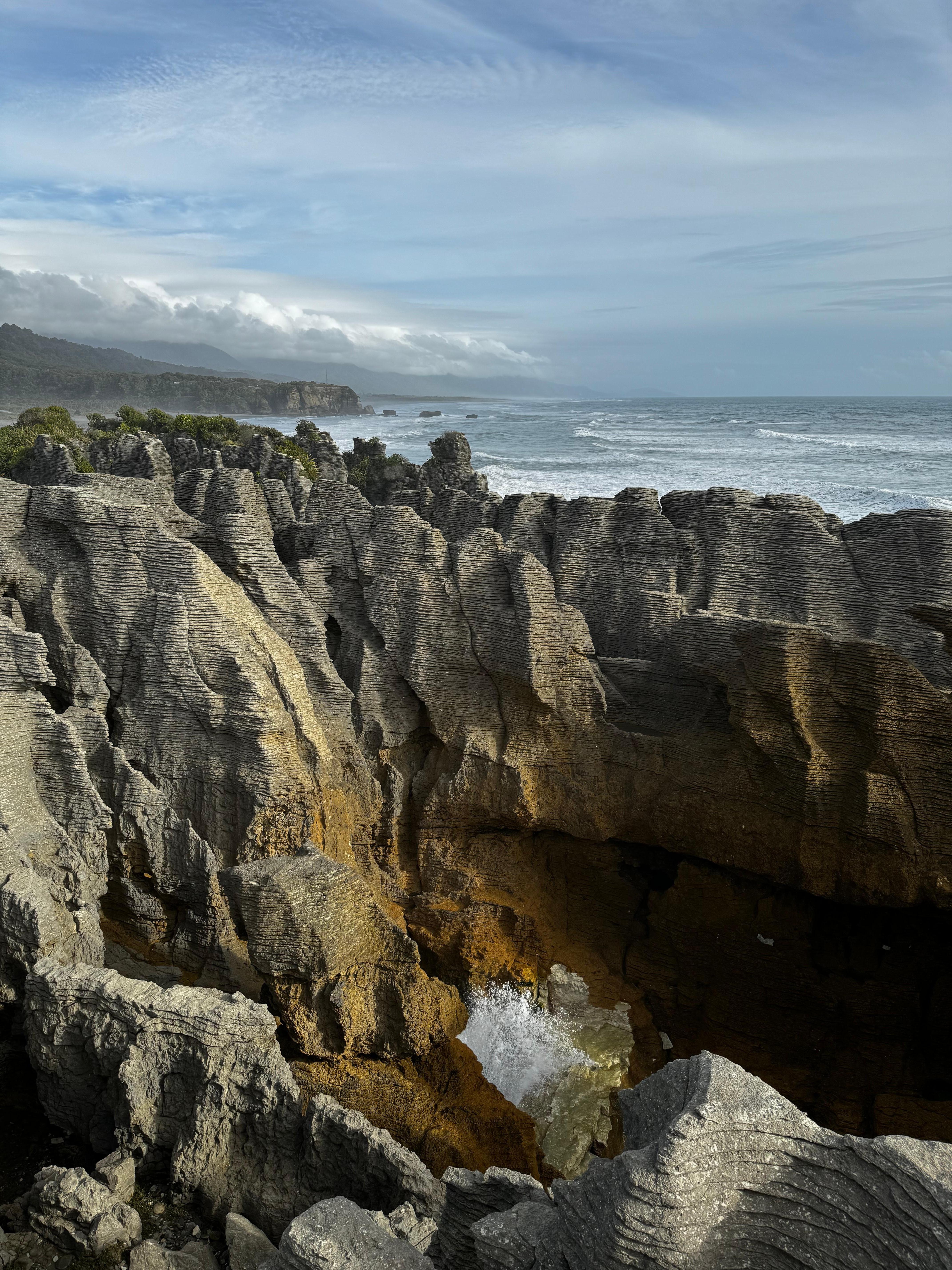 Pancake rocks